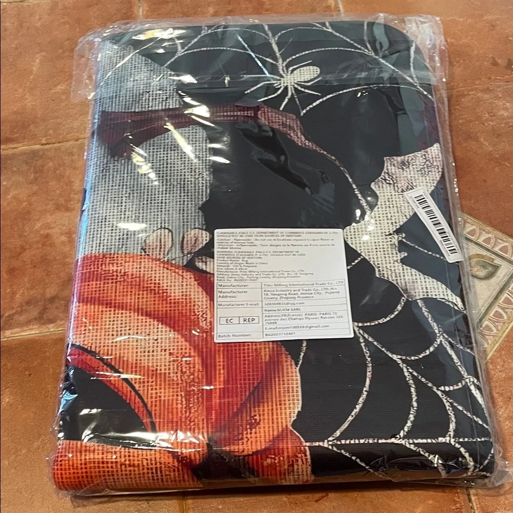 Halloween Pumpkin door mat